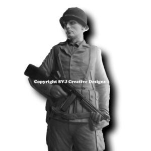 WWII Soldier Stature Life Size