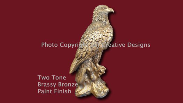 EAGLE Brassy Bronze STATUE by SVJ Creative Designs