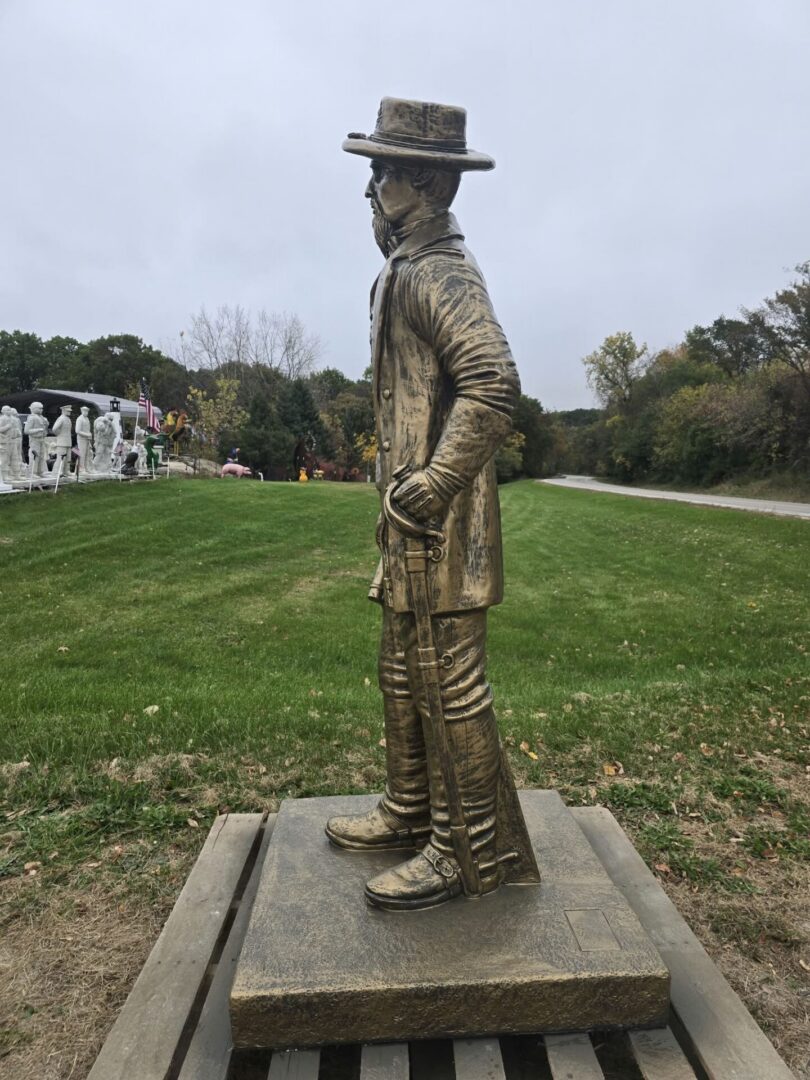 Civil War Union General Life-Size Statue - Image 16
