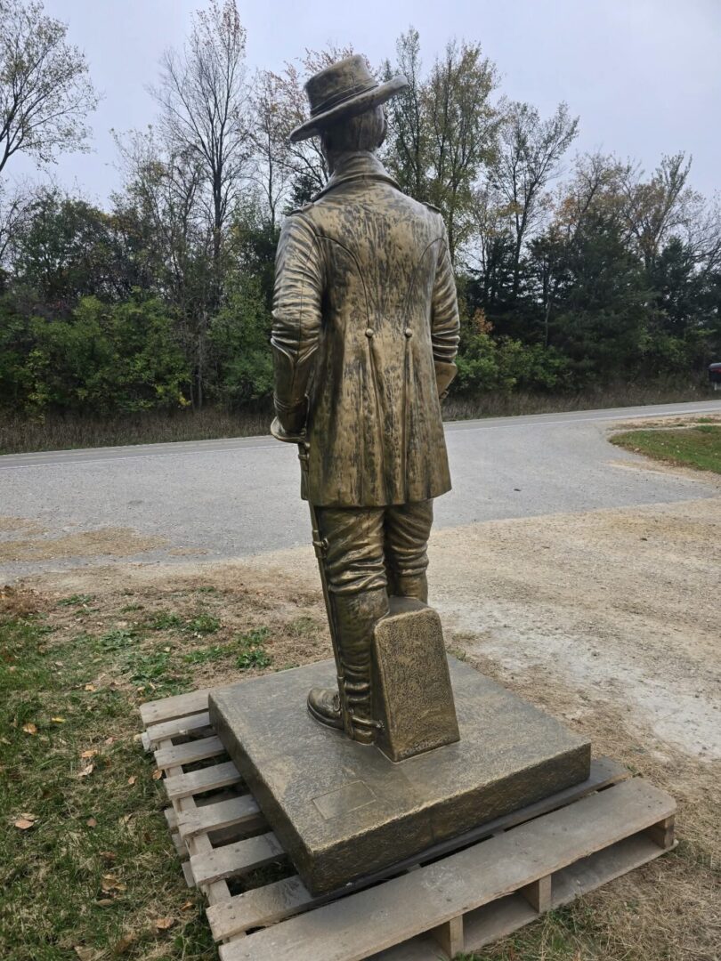Civil War Union General Life-Size Statue - Image 17
