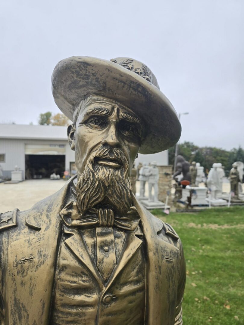 Civil War Union General Life-Size Statue - Image 3