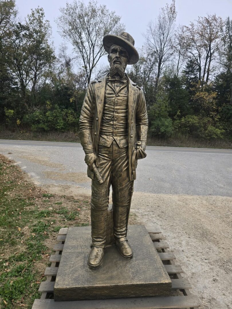Civil War Union General Life-Size Statue - Image 2