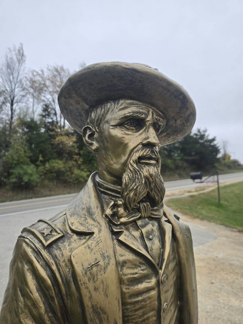 Civil War Union General Life-Size Statue - Image 12