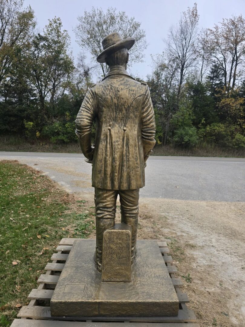 Civil War Union General Life-Size Statue - Image 9