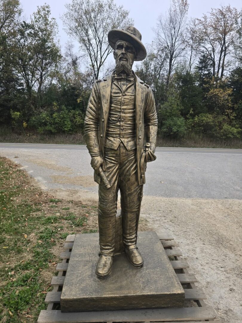 Civil War Union General Life-Size Statue - Image 7